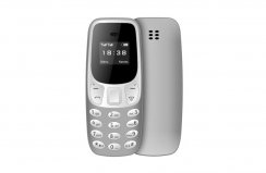 Miniatúrny mobilný telefón - BM10 Sivý