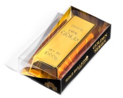 Złoty sztabka - ogranicznik do drzwi