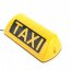 Lampa dachowa taxi z magnesem, 12V - 29x12,5x10,5 cm