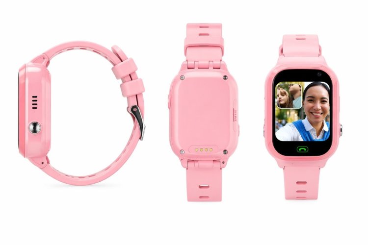Dětské chytré hodinky LT36 4G, růžové