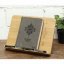 Wooden stand for tablet and book