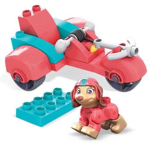 Figurka Tlapková Patrola Liberty z motocyklem - MEGA BLOKS