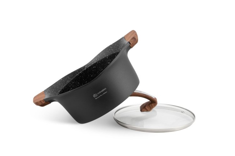 Set of dishes with marble surface - 15 pieces