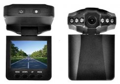 Portable HD camera with LCD screen - in the car
