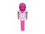 Bezdrátový karaoke mikrofon WS 858 - Růžový