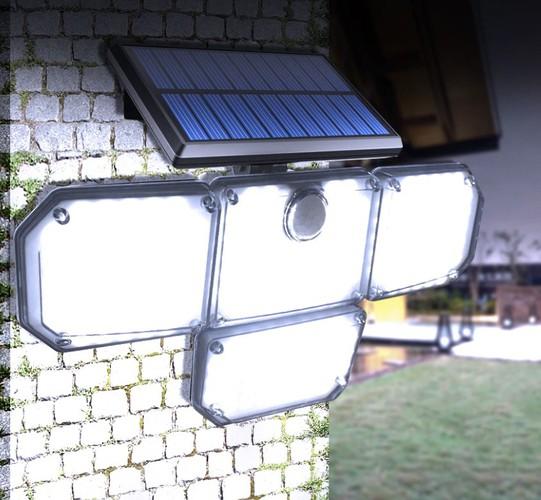 Solar lamp 181 LED with outdoor panel