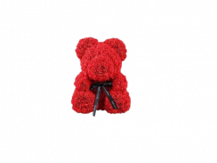 Medvídek z růží - 25 cm