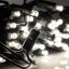 Vnitřní vánoční řetěz 10 m 100 LED - studená bílá