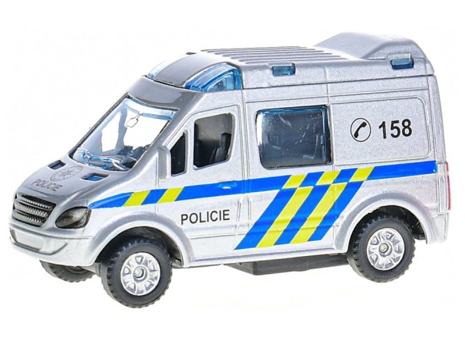 2-Play Traffic zestaw samochodów służb ratowniczych CZ 8 cm metalowe z funkcją cofania 3 sztuki w pudełku