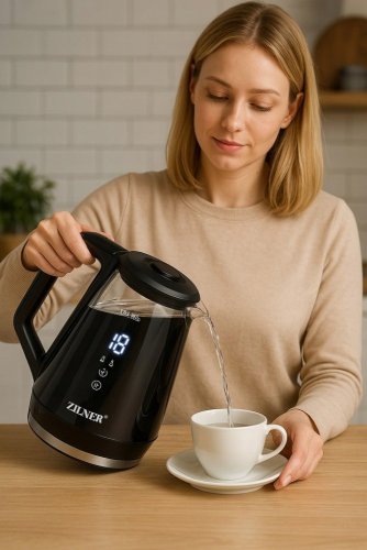 Czajnik o pojemności 1,0 l ze sterowaniem dotykowym i regulacją temperatury