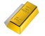 Gold ingot - doorstop