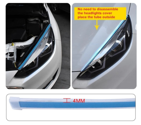 2x  LED  Światła do jazdy dziennej 45 cm