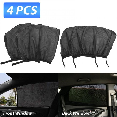 Universal shades for car side windows - 4 pcs