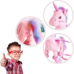 Zpívající jednorožec Unicorn Roxy- Růžový