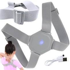 Ortopedický korektor držení těla s USB nabíjením