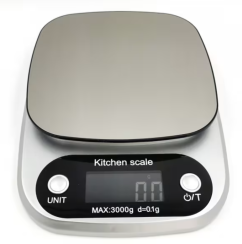 Digitální kuchyňská váha do 3 kg (0,1 g)