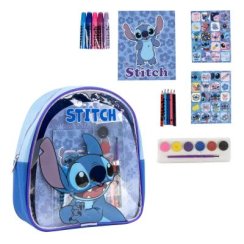 Zestaw kolorowanek w plecaku Stitch