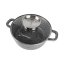Aluminiowy garnek z nieprzywierającą marmurową powierzchnią - 6,5l