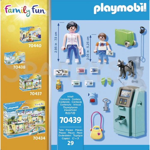 PLAYMOBIL® Family Fun 70439 Turisti s bankomatom