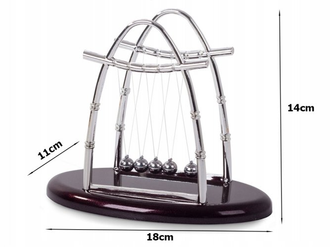 Pendulum desk balls - Newton Desk Perpetum XL