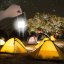 Portable camping solar lamp 8 LED
