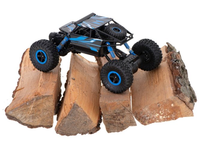 RC auto Rock Crawler HB 2.4GHz 1:18 modré