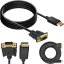 Adapter DisplayPort na VGA – konwerter Full HD