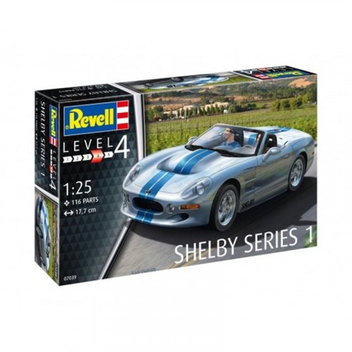 Plastikový model kit 1:25 Shelby Series 1 - Revell 07039