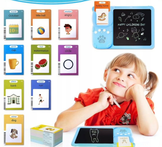 Czytnik kart nauka angielskiego tablet