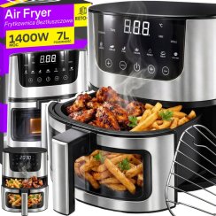 Frytkownica beztłuszczowa Air Fryer 5 l piekarnik 1350 W 10 trybów - OR1353