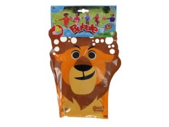 Bubbles zábavná rukavice s bublifukem - lev