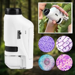 Dětský kapesní mikroskop MINISCOPE 60–120x LED