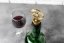 Wine stopper with compass rose - retro style