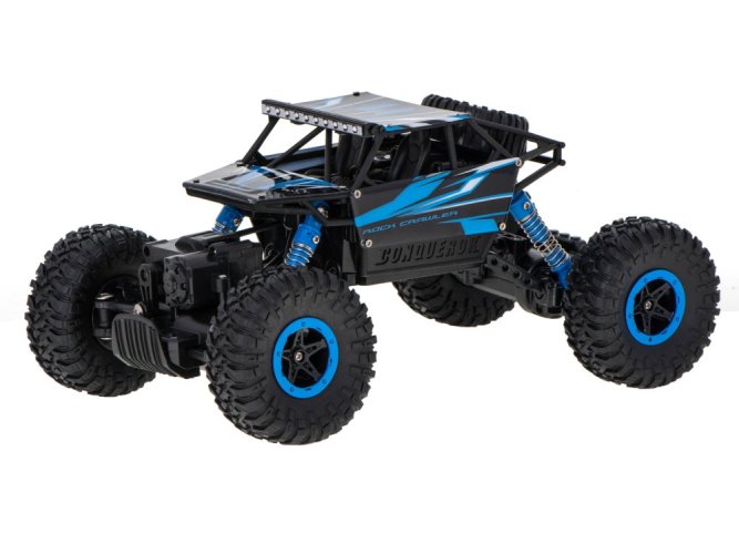 RC auto Rock Crawler HB 2.4GHz 1:18 modré