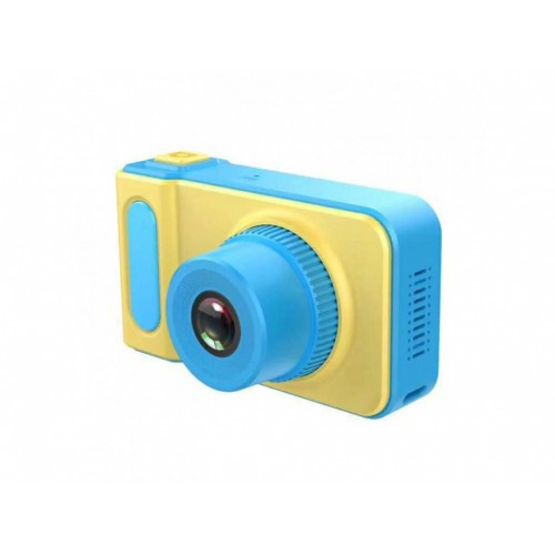 Dětský mini fotoaparát s kamerou - Barva: Modro - Žlutá