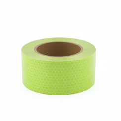 Odblaskowa taśma samoprzylepna do samochodu – zielona, 5 cm × 5 m