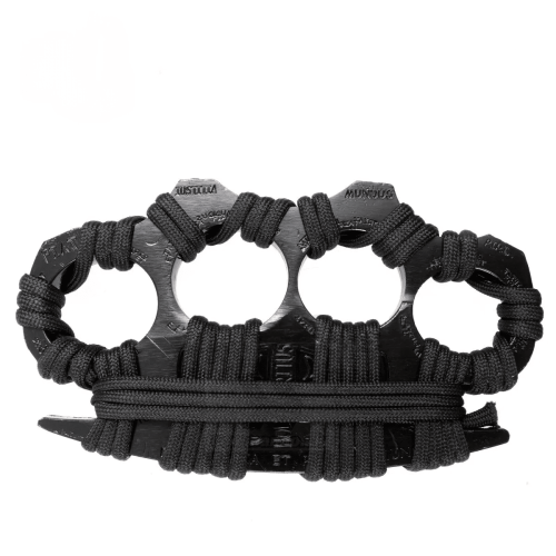 Boxer Paracord – czarny, mosiężny