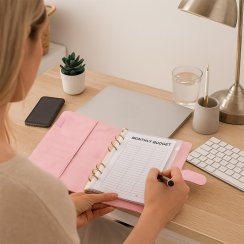 Planer budżetowy notes A6 segregator finansowy organizer wydatków