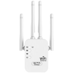 Wydajny wzmacniacz sygnału WiFi 4 anteny 300 Mb/s 2,4 GHz zewnętrzny repeater - ER1046