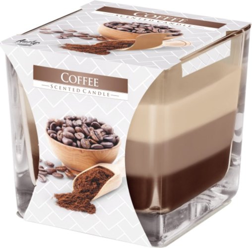 Bispol Svíčka Sklo 170g Coffee