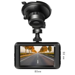 Autorekordér s displejem, kamera do auta, Dash Cam HDR