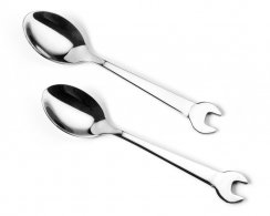 Set of spoons in the shape of a key - 2 pcs