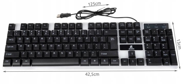 Klawiatura LED dla graczy - K12540