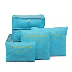 Sada cestovních organizéru do kufru - vínová