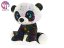Plyšová hračka Panda Star Sparkle, 35 cm, sediaca, 0m+, v taške