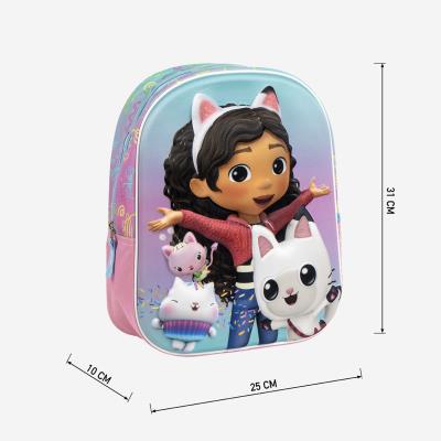 Ba lô 3D trẻ em Nhà búp bê Gabby