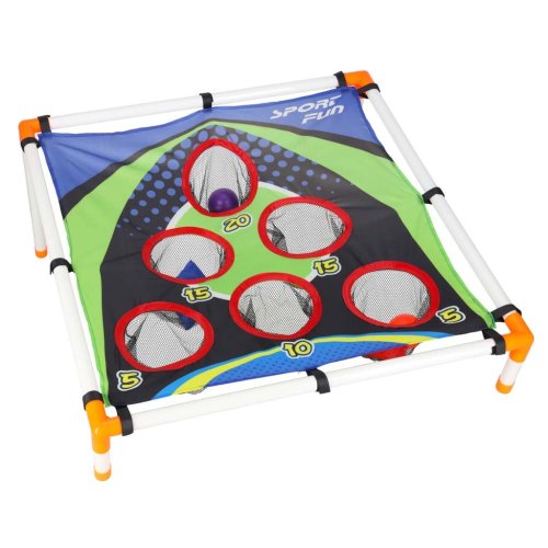 Mierte na cieľ pomocou hry Bag Darts.