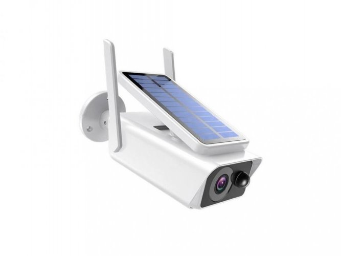 Solarna zewnętrzna kamera IP Wi-Fi FullHD 1080P - zasilana bateryjnie