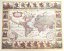 Historyczna mapa świata - N. I. Piscator 1652