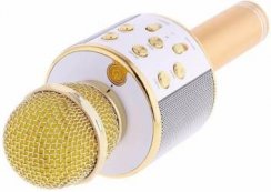 Wireless karaoke microphone WS-858 - Gold